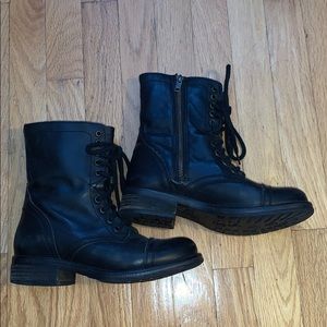 Steve Madden combat boots